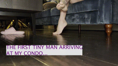 Giantess Feet POV From Tiny Man Moving Into My Condo