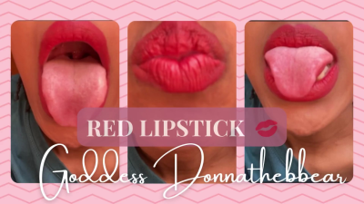 Red Lipstick Fetish