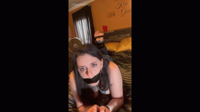 Tied Up Gagged Screaming Kicking In Bra And Jeans