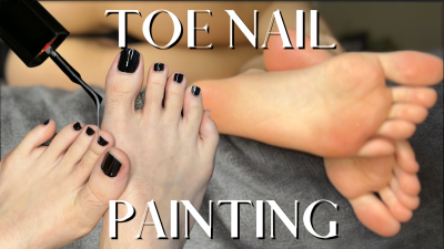 Toenail Painting (No Talking)
