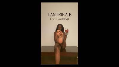 Foot Worship: Sip And Stroke With Me