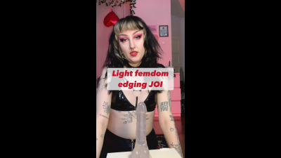 Light Femdom JOI