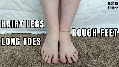 Hairy Legs Rough Feet Long Toes Uhd 4K