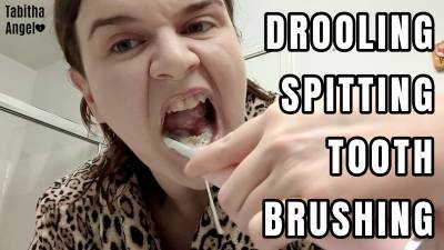Drooling Spitting Tooth Brushing