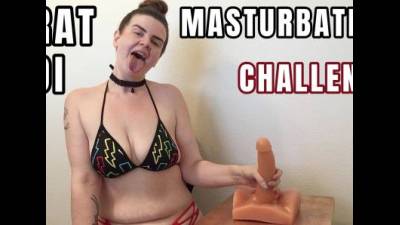 Brat JOI Masturbation Challenge