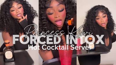 Having Fun W/ Your Hot Cocktail Server