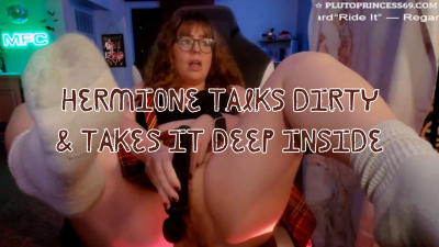 Hermione Talks Dirty & Takes It Deep (Breeding Kink)