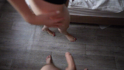 Standing Fuck Pussy And Huge Creampie POV