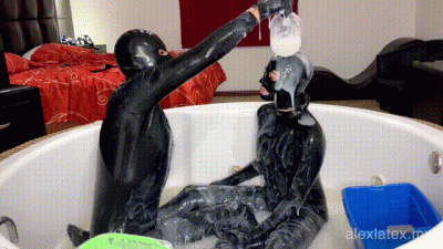 Playing In Cum! With Gloomy Babe, Part 1 Alex Latex