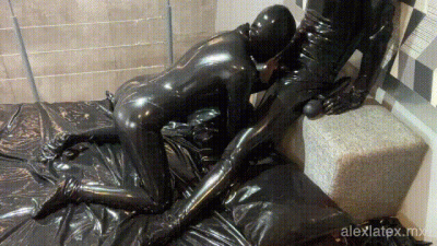 Latex Orgasms With Gloomy Babe Alex Latex