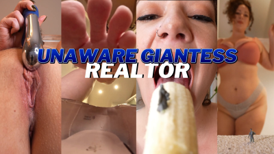Unaware Giantess Realtor's Tiny Home Inspection