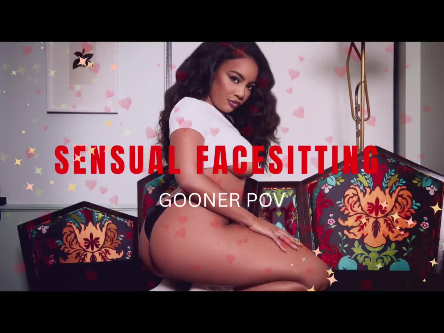 Sensual Facesitting Ass Tease