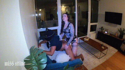 Tinder Date Pegging Part 1 | Fucking Him On The Couch