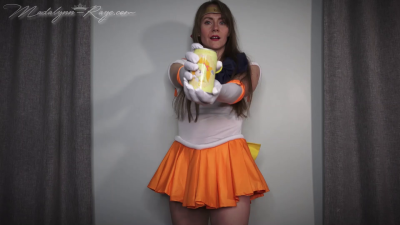 Sailor V Gets Burpy And Bloated Off Of Her Soda