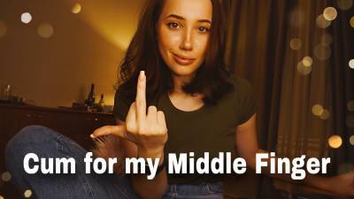 Middle Finger Loser. Stroke For Me