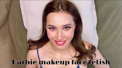 Pink Makeup Face Fetish Video