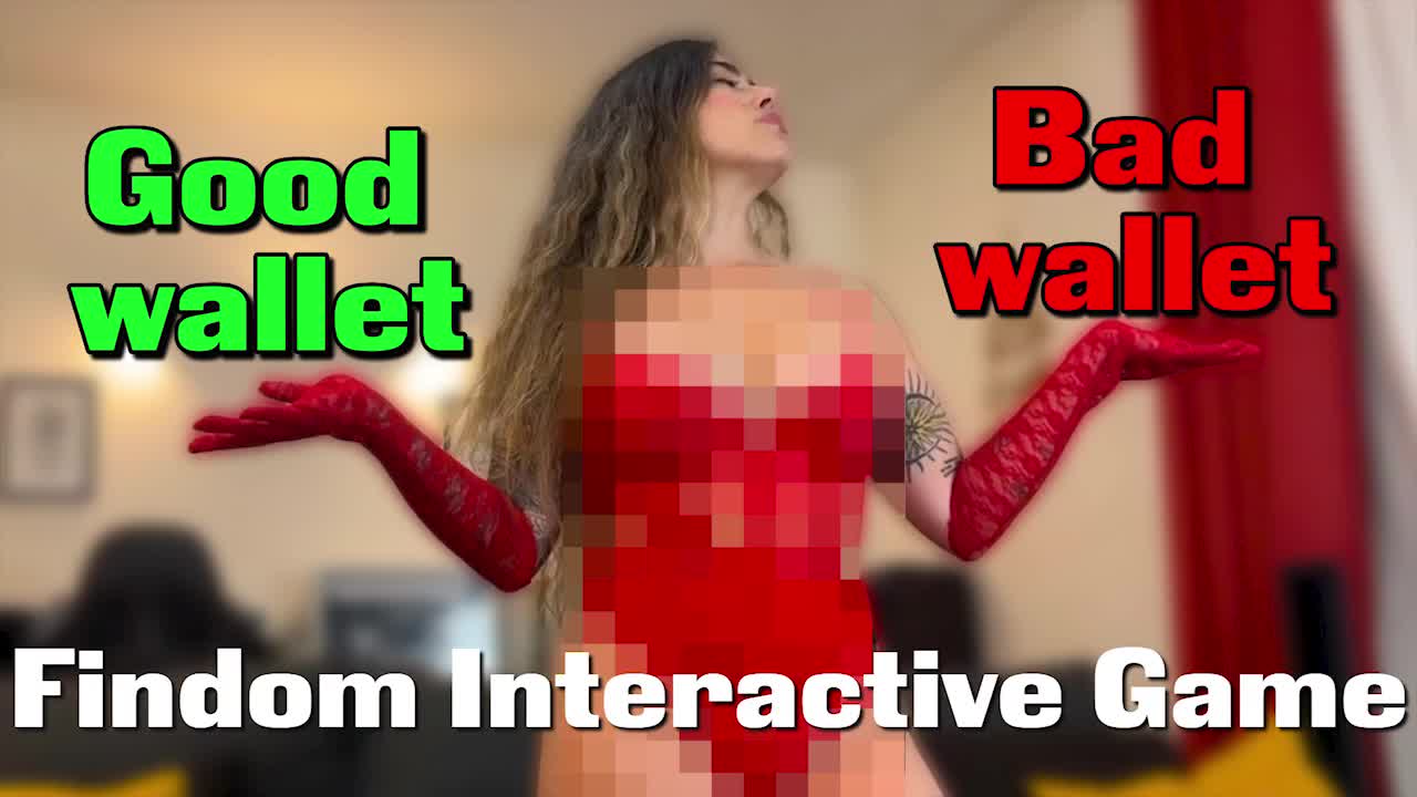 Good Wallet Bad Wallet- Findom Interactive Game (Betasafe)