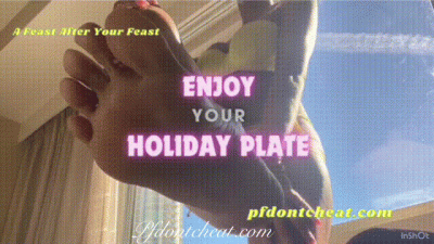 Enjoy Your Holiday Plate