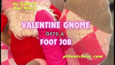 Valentine Gnome Foot Job