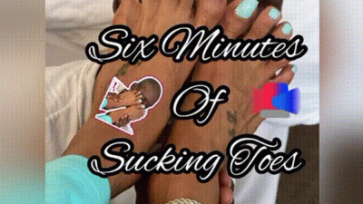 Six Minutes Of Toe Sucking