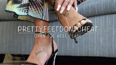 Open Toe Shoe Dangle