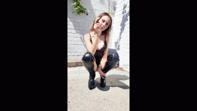 Leather Boots Smoking