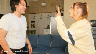 Grace- Bully Surprises Loser With Ball Kicks And Trampling