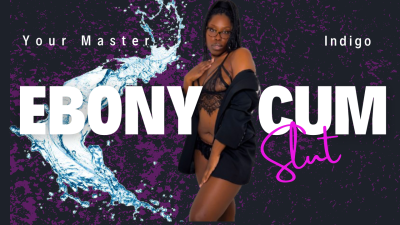 Ebony Cum Slut
