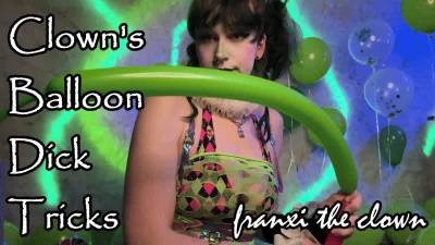 Clown's Balloon Dick Trick