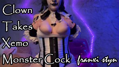 Clown Takes Xeno Cock
