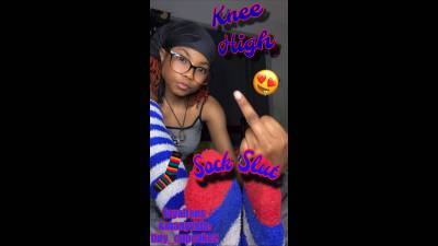 Knee High Sock Slut