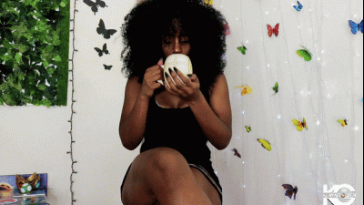 Ebony Homewrecking Tea Time POV Roleplay (Re-Upload) Mp4