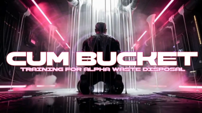 Cum Bucket Training: Beta Bukkake Objectification