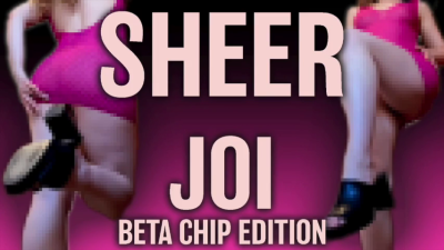 Sheer JOI Ass Worship (Censored Pixels Beta Safe)