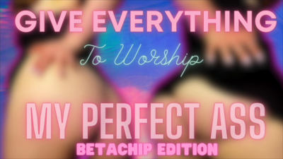 Give Everything To Worship My Ass Findom Ass Worship JOI (Censored Pixels Beta Safe)