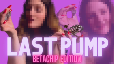 Last Pump Chastity JOI (Censored Pixels Beta Safe)