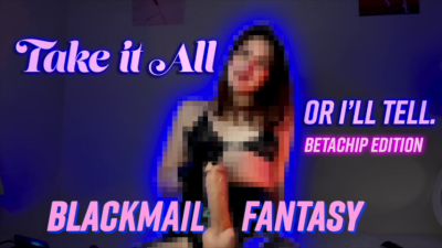 Take It All Or I'll Tell Blackmail-Fantasy Slut Training Strap On Encouraged Bi (Censored Pixels Beta Safe)