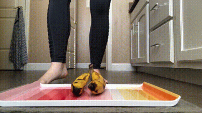 Crushing Bananas With My Feet