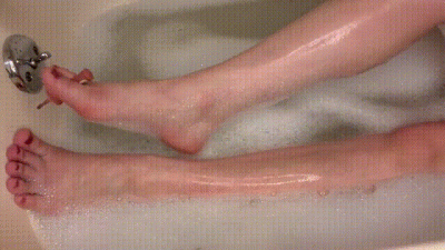 Painting Toe Nails With Feet