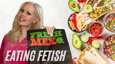 Eating Fetish: Messy Burrito