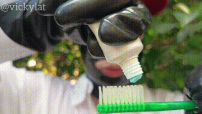 Brushing My Teeth Outdoors