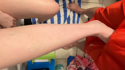 Ballbusting Squeezing And Kicks Hard