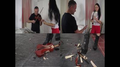 Violin Crushing!