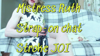 Mistress Ruth Strap-On Chat JOI Daisy Dress
