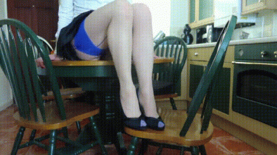 Kitchen Table Nylon Heels JOI
