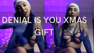 Denial Is Your Xmas Gift By Devillish Goddess
