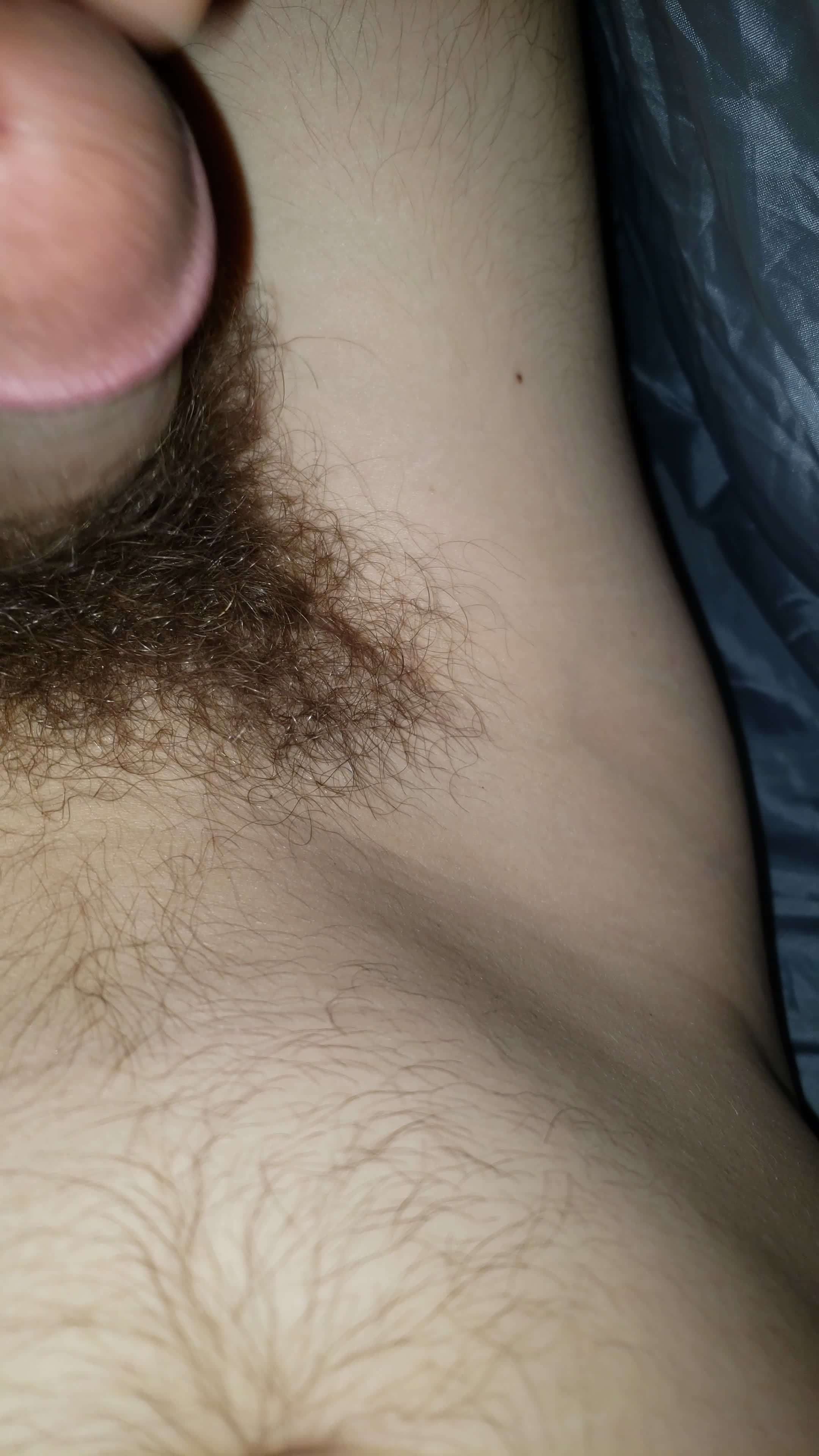 Flaccid Dick Play And Head Rubbing Masturbation