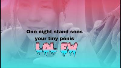 One Night Stand Wakes Up And Sees Your Tiny Cock