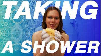Soapy Shower Time Sexy Tease