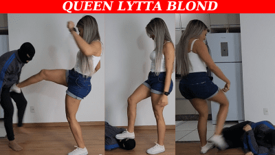 Sexy Lytta All Star Ballbusting Kick Slave Balls For Complaining Lytta Cucks Him On The Car He Paid Ballbusting Foot Domination Femdom Cbt Humiliation Slave Sneakers Brat Findom